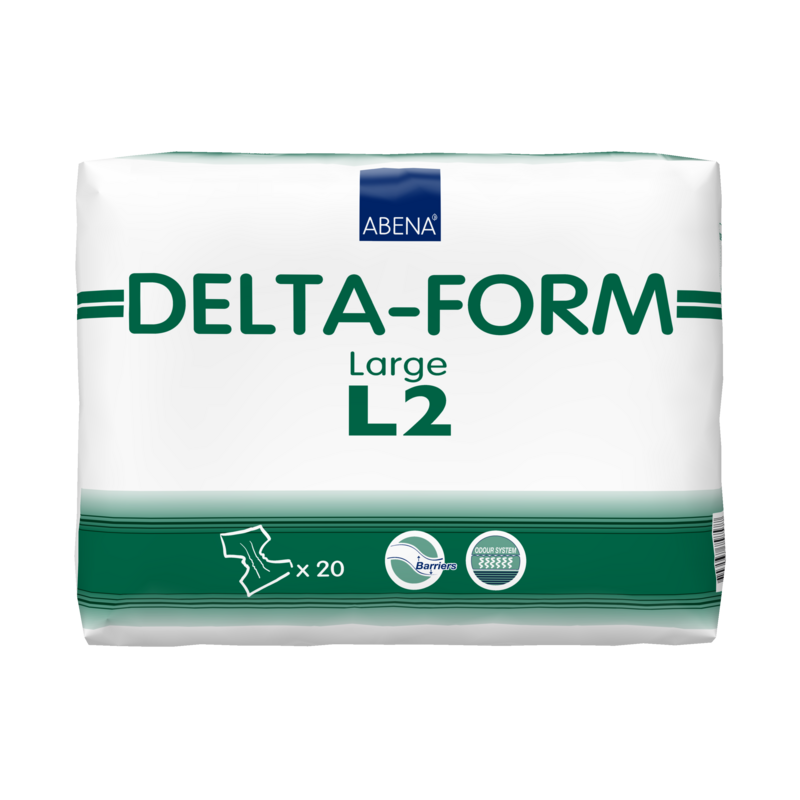 Abena Delta Form Adult Diaper Size L2 20Pcs